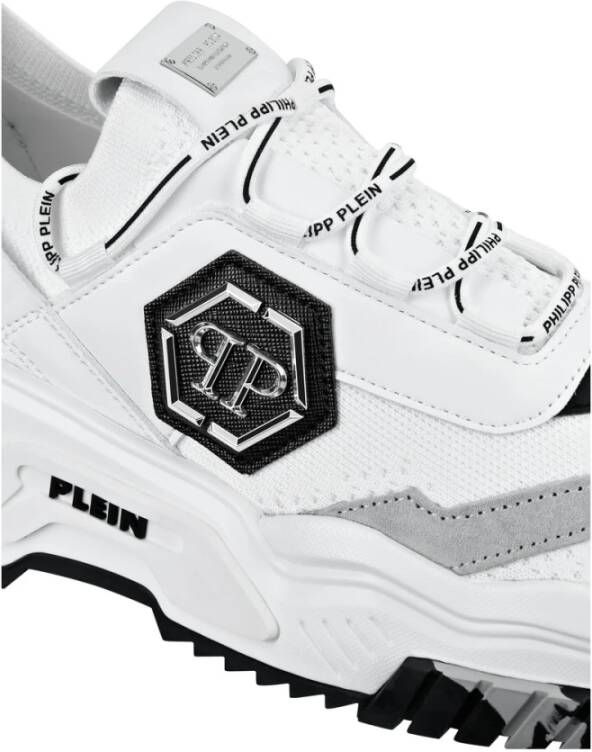 Philipp Plein Predator Sneakers Wit Heren