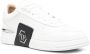Philipp Plein Lo-top sneakers Phantom Kick $ lederen platina zeshoek Wit Heren - Thumbnail 5