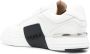 Philipp Plein Lo-top sneakers Phantom Kick $ lederen platina zeshoek Wit Heren - Thumbnail 6