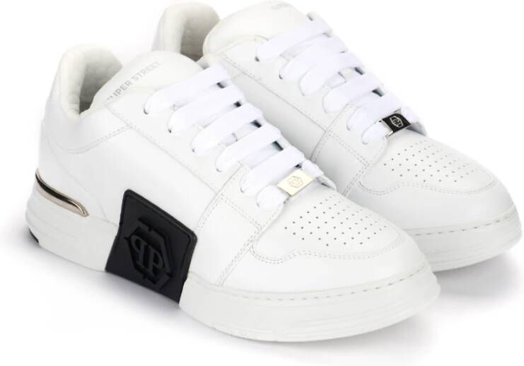Philipp Plein Sneakers Wit Heren