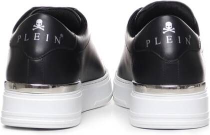 Philipp Plein Stijlvolle Katoenmix Sneakers voor Heren Zwart Heren