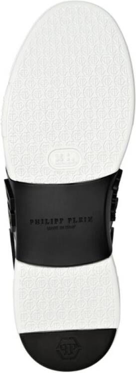 Philipp Plein Hexagon Phantom Kiks Zwarte Sneakers Zwart Heren