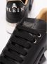 Philipp Plein Zwarte Leren Lo-Top Hexagon Sneakers Zwart Heren - Thumbnail 4