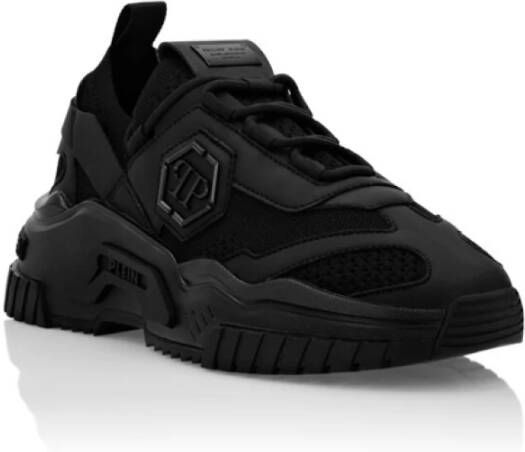 Philipp Plein Hexagon Runner Sneakers Zwart Heren