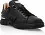 Philipp Plein Phantom Kick$ Sneakers Vetersluiting Effen Patroon Black Heren - Thumbnail 14