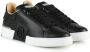 Philipp Plein Zwarte Leren Lo-Top Hexagon Sneakers Zwart Heren - Thumbnail 12