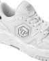 Philipp Plein Witte Chunky Sneakers met Hexagon Detail - Thumbnail 2