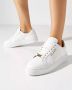 Philipp Plein Witte Lo-Top Logo Sneakers - Thumbnail 2