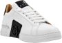 Philipp Plein Witte Hexagon Leren Sneakers White Heren - Thumbnail 2
