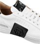 Philipp Plein Witte Hexagon Leren Sneakers White Heren - Thumbnail 4