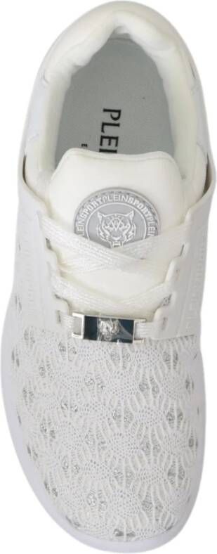 Philipp Plein Witte Polyester Casual Sneakers Wit Dames