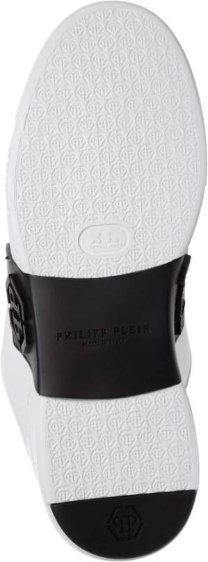 Philipp Plein Zeshoekige Super Street sneakers Wit Heren