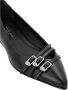 Philipp Plein Zwarte Ballerina's met Gespdetails - Thumbnail 2