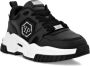 Philipp Plein Zwarte Chunky Sneakers met Hexagon Logo - Thumbnail 2