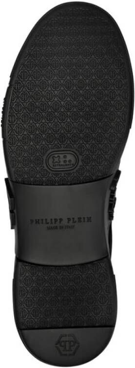 Philipp Plein Zwarte Sneakers met Fascia Black Heren