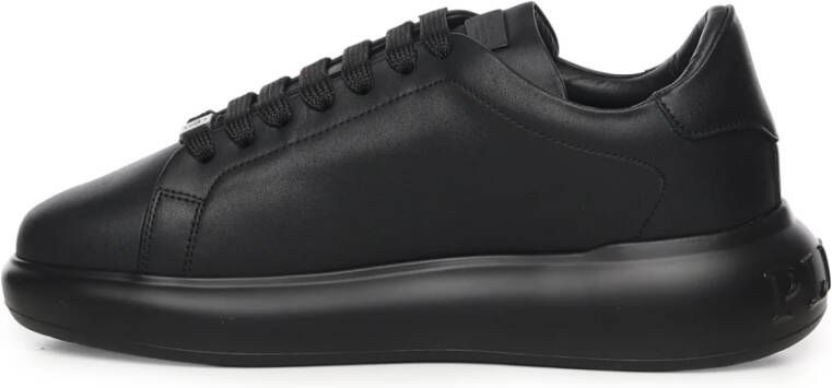 Philipp Plein Zwarte Sneakers met Logodetails
