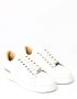Philipp Plein Gestanste leren sneakers met iconisch monogram - Thumbnail 4