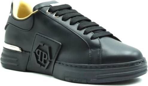 Philipp Plein Zwarte Sneakers voor Heren Aw23 Zwart Heren