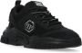 Philipp Plein Zwarte Sneakers voor Mannen met Logo Details Black Heren - Thumbnail 2