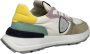 Philippe Model Vintage Racing Style Sneaker Multicolor Dames - Thumbnail 11