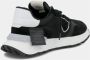 Philippe Model Zwart Wit Suede Antibes Chunky Sneakers Black Dames - Thumbnail 6