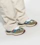 Philippe Model Camouflage Lage Heren Sneaker met Kleurrijk Design Brown Heren - Thumbnail 4