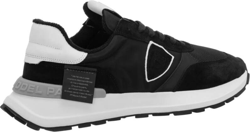 Philippe Model Antibes Sneakers Stijlvolle en Comfortabele Herensneakers Zwart Heren