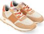 Philippe Model Beige en Oranje Suède Sneaker Tour Multicolor Heren - Thumbnail 4