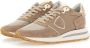 PHILIPPE MODEL Lage Sneakers Dames Tropez Haute Low Maat: 41 Materiaal: Suède Kleur: Beige - Thumbnail 9