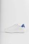 Philippe Model Blauwe Geborduurde Leren Sneakers White Heren - Thumbnail 4
