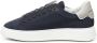 Philippe Model Blauwe Leren Sneakers met Geheugenschuim - Thumbnail 2
