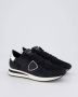 Philippe Model Bekijk hier de Tzld-tropez X 2113 BASIC NOIR ARGENT van by SHUZ sneakers lage-sneakers dames 2113 BASIC NOIR ARGENT Suede Comb - Thumbnail 12