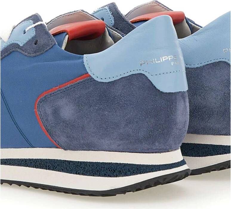 Philippe Model Blauwe Sneakers van Blue Heren