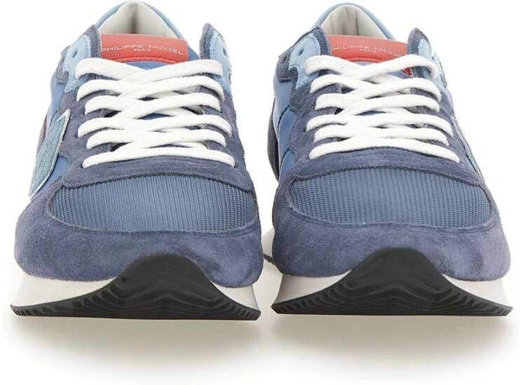 Philippe Model Blauwe Sneakers van Blue Heren