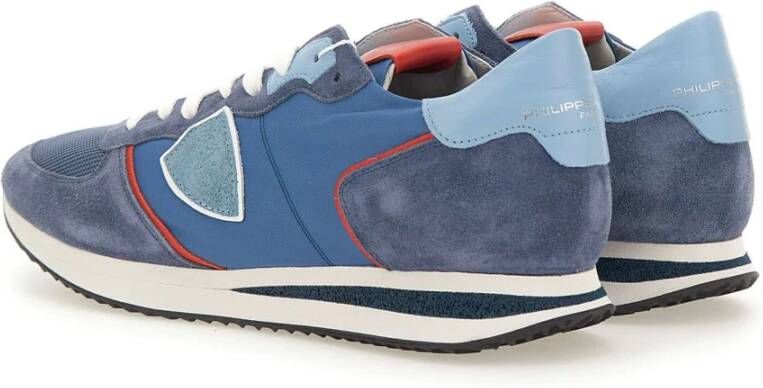 Philippe Model Blauwe Sneakers van Blue Heren