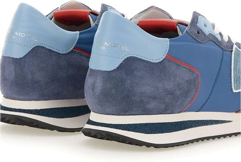 Philippe Model Blauwe Sneakers van Blue Heren