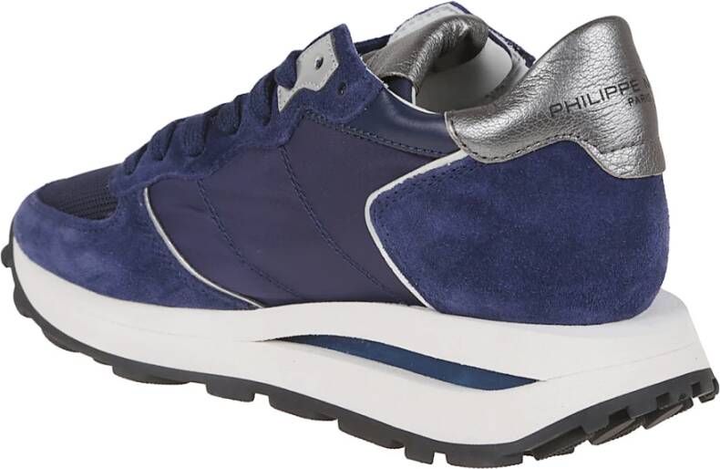 Philippe Model Blauwe Sneakers voor Vrouwen Ss25