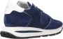 Philippe Model Blauwe Tropez Haute Low Sneakers Blue Heren - Thumbnail 3