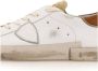 Philippe Model Vernieuwde Prsx Sneaker met Vintage Afwerking Beige Heren - Thumbnail 29