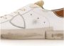 Philippe Model Vernieuwde Prsx Sneaker met Vintage Afwerking Beige Heren - Thumbnail 17