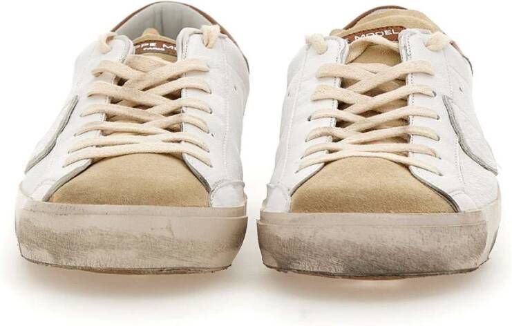 Philippe Model Bruine Sneakers met Stijl Brown Heren