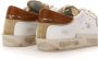 Philippe Model Vernieuwde Prsx Sneaker met Vintage Afwerking Beige Heren - Thumbnail 20