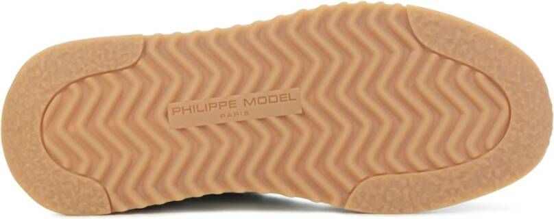 Philippe Model Bruine suède sneakers Multicolor Heren