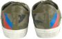 Philippe Model Groene Leren Camo Sneaker Mannen Green Heren - Thumbnail 4