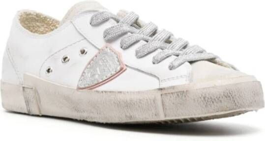 Philippe Model Damesschoenen Laag Blanc Sable