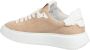 Philippe Model Temple Sneakers Trendy en Comfortabel Beige Dames - Thumbnail 12