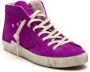 Philippe Model Fuchsia Prsx High Top Sneakers Purple Dames - Thumbnail 2