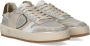 Philippe Model Geborduurde Mesh Lage Top Sneaker Multicolor Heren - Thumbnail 2
