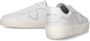 Philippe Model Witte Sneakers met Logo Patch en Contrasterende Hiel White - Thumbnail 9