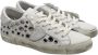 Philippe Model Geperforeerde leren sneakers voor vrouwen White Dames - Thumbnail 17